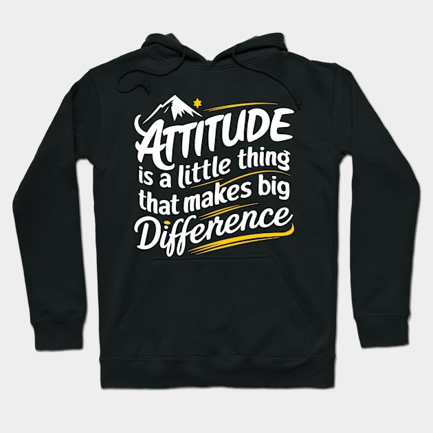 Summit Attitude: Elevate Your Perspective Hoodie by ShopFusion